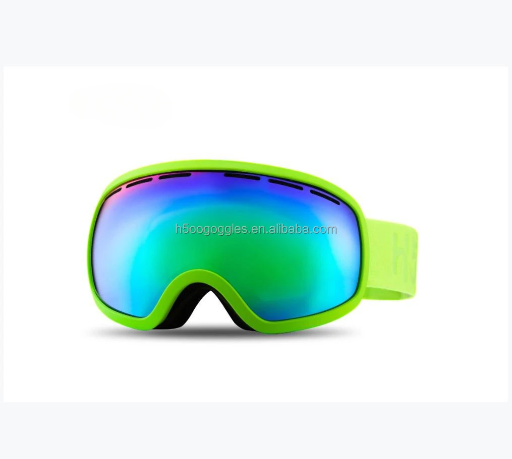 Sprzedaż hurtowa UV400 szybka dostawa gogle snowboardowe okulary własne Logo podwójne soczewki śnieżne gogle narciarskie