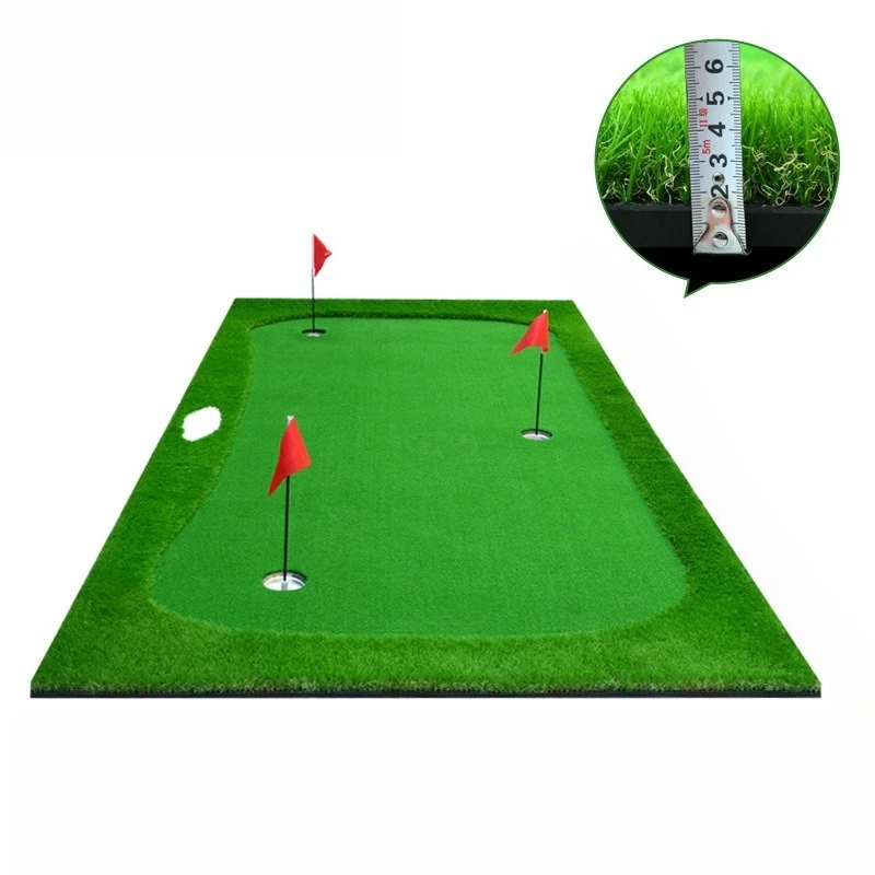 

Golf hemming green thickened bottom practice