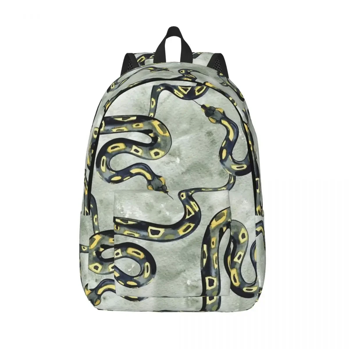 

Snake Lover Backpack for Kindergarten Primary School Student Bookbag Boy Girl Kids Canvas Daypack Lightweight