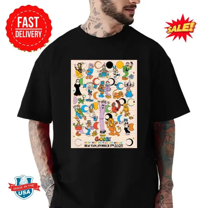 Goose The Band Everthing Must Go Experience In NY March 11th 2025 T Shirt