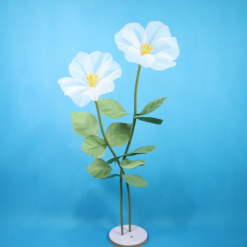 

30 см имитация большого букета Morning Glory, украшения для балкона, свадебные принадлежности, реквизит, декор, искусственные цветы высокого качества