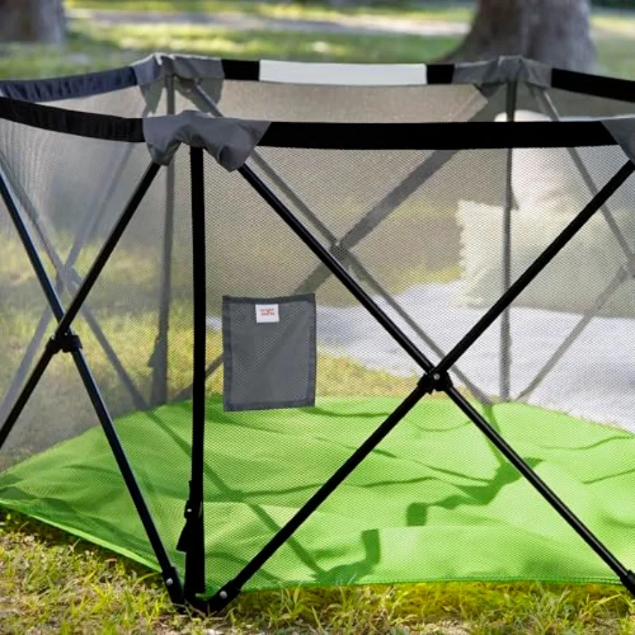 สนามเด็กเล่น Pop N Play แบบพกพา ใช้ได้ทั้งในบ้านและนอกบ้าน สำหรับเด็กทารกและเด็กเล็ก ใช้ได้ทั้งเด็กชายและเด็กหญิง พับเก็บง่าย ขนาดกะทัดรัด