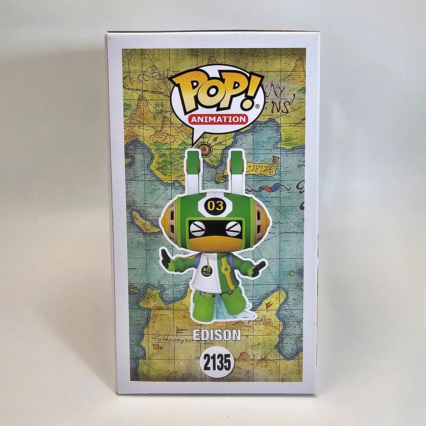 

Фигурка Эдисона # Коллекционные фигурки One Piece, 2135, лимитированная серия, официальная статуэтка Funko Pop, подарок для фанатов Эдисона