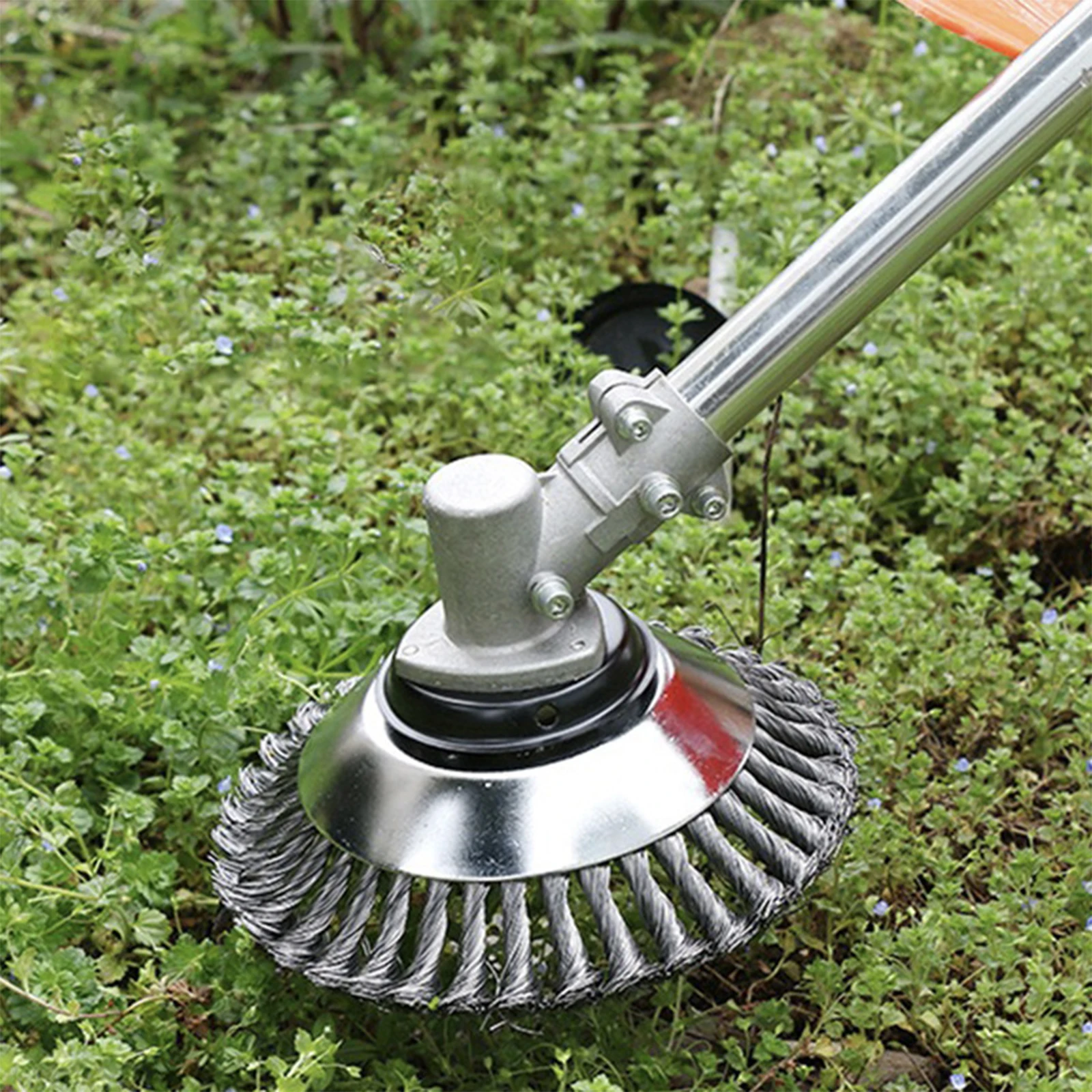 Imagem -02 - Steel Groove Trimmer Head Brushcutter Wire Brush Blade para Garden Weed Lawnmover Novidades Power Tool 10