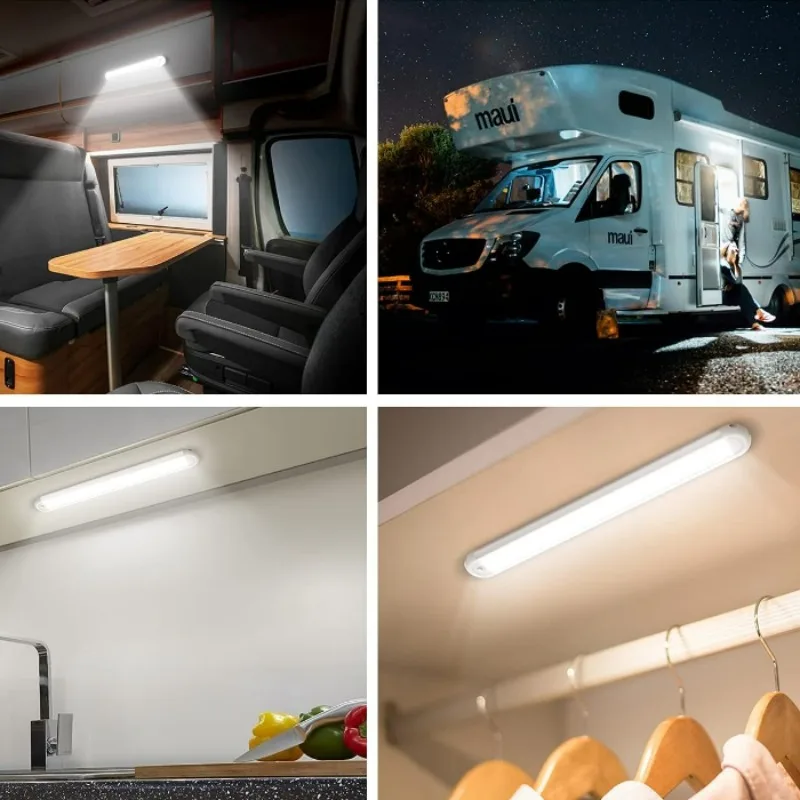 Car Interior Roof Lights Simple Appearance Energy-saving and Energy-saving RV Lights Bread Lighting Reading Lights