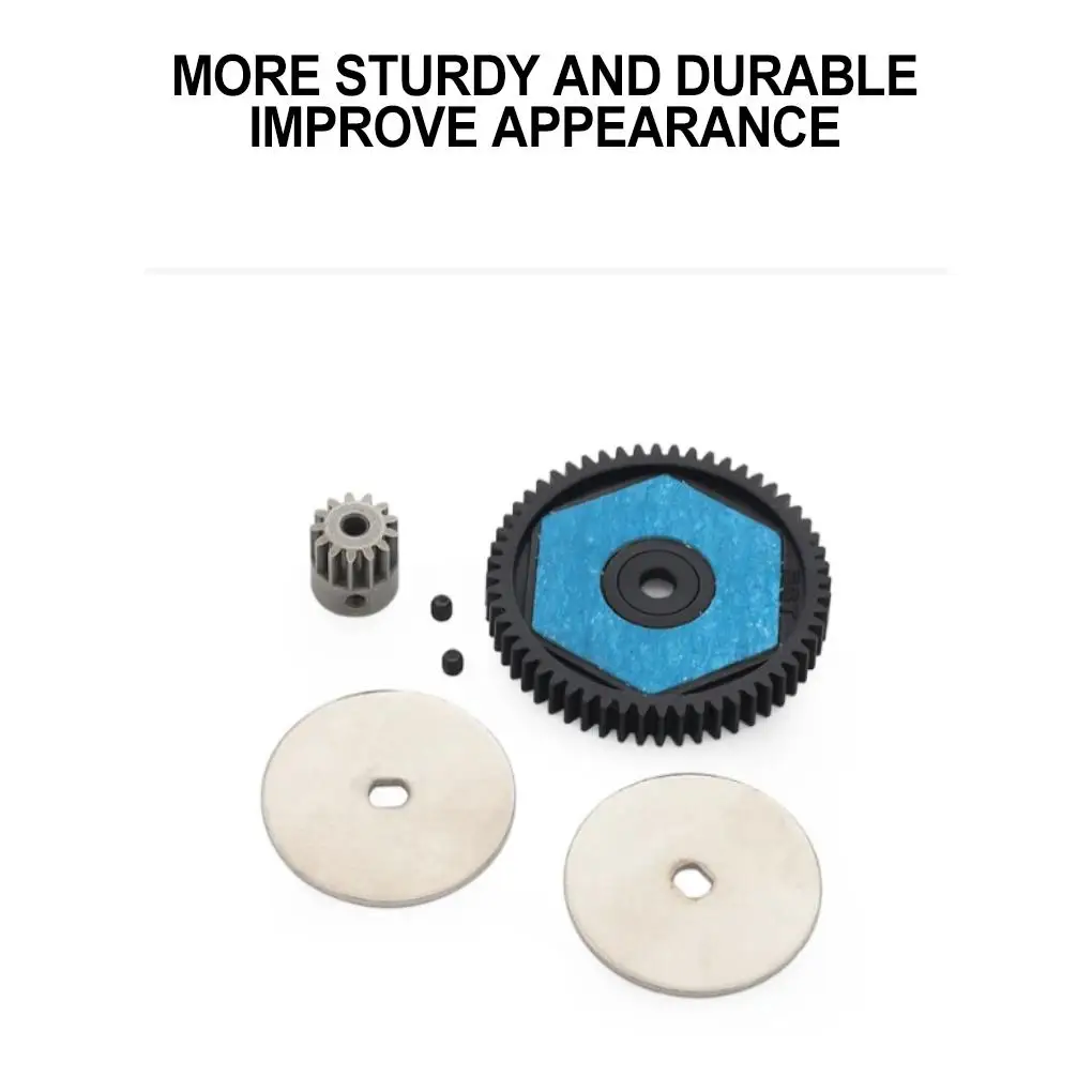 Aluminum Alloy 1/10 Gear RC Upgrade Part 1pieces Hardened Rc Gear For Axial SCX10 RC Car Part RC Car Accessories