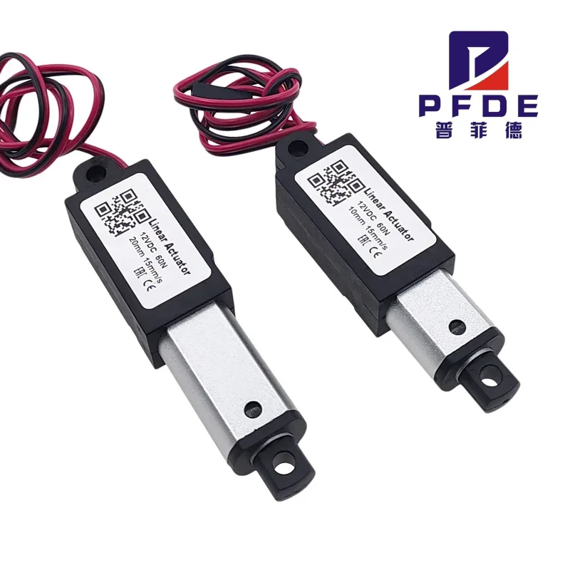 Micro Linear Actuator Motor 10mm-150mm Stroke for Remote Controls Robotics Home Automation Various Forces Available30N60N90N180N