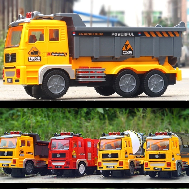 Entertaining Sanitation Truck Toy with Lively Music and Bright LED Lights Elegant Designs for Youngsters Student