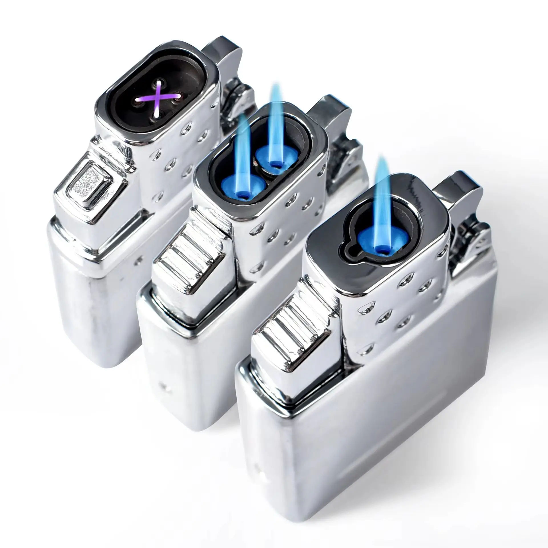 NEW Lighter Insert Compatible with Zorro Lighters Accessories: Gas/Arc Options Stainless Steel Insert Lighters Smoking Gifts