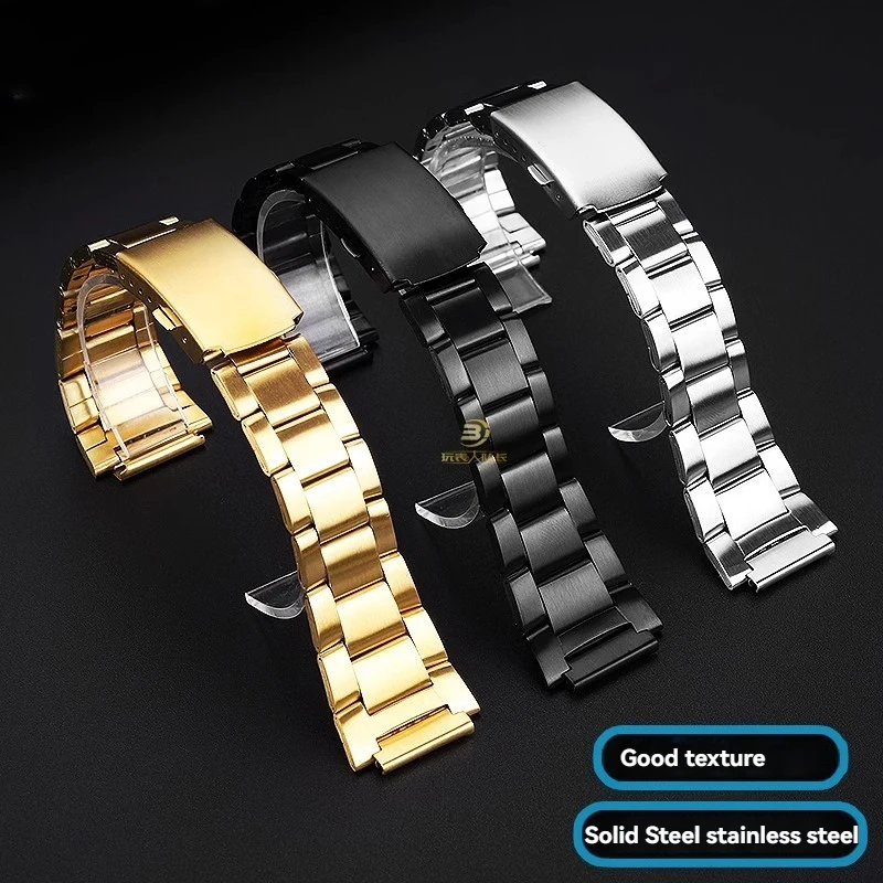 AE-1200 18mm Solid Stainless Steel Strap for Casio AE1200 AE-1200wh/1300/1500 A158 A168 F-91w SGW-300 Precision Steel Watchband