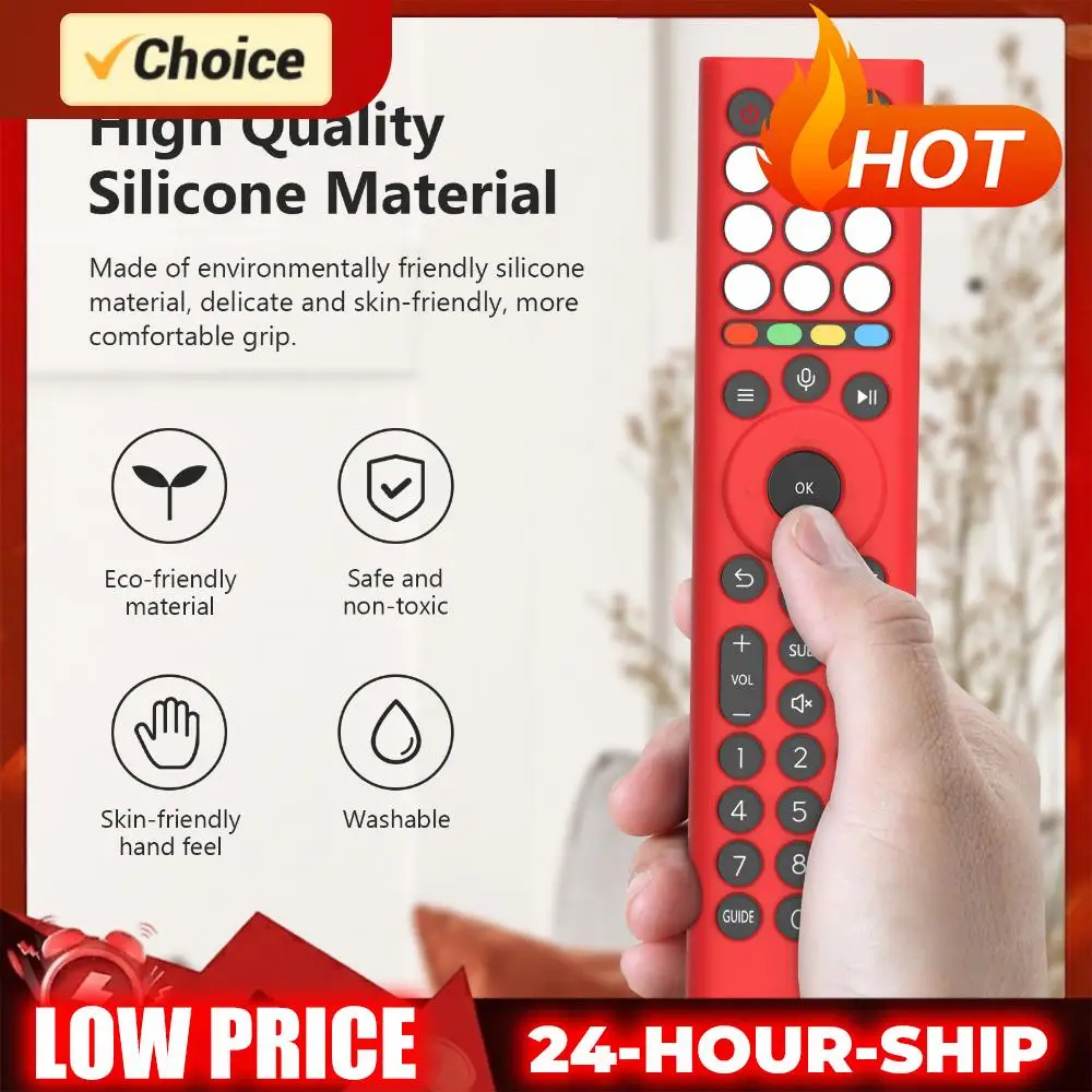 Funda protectora para mando a distancia HISENSE ERF2K38H con cordón, cubierta RC a prueba de caídas, carcasa RC para televisión, accesorios para Smart TV