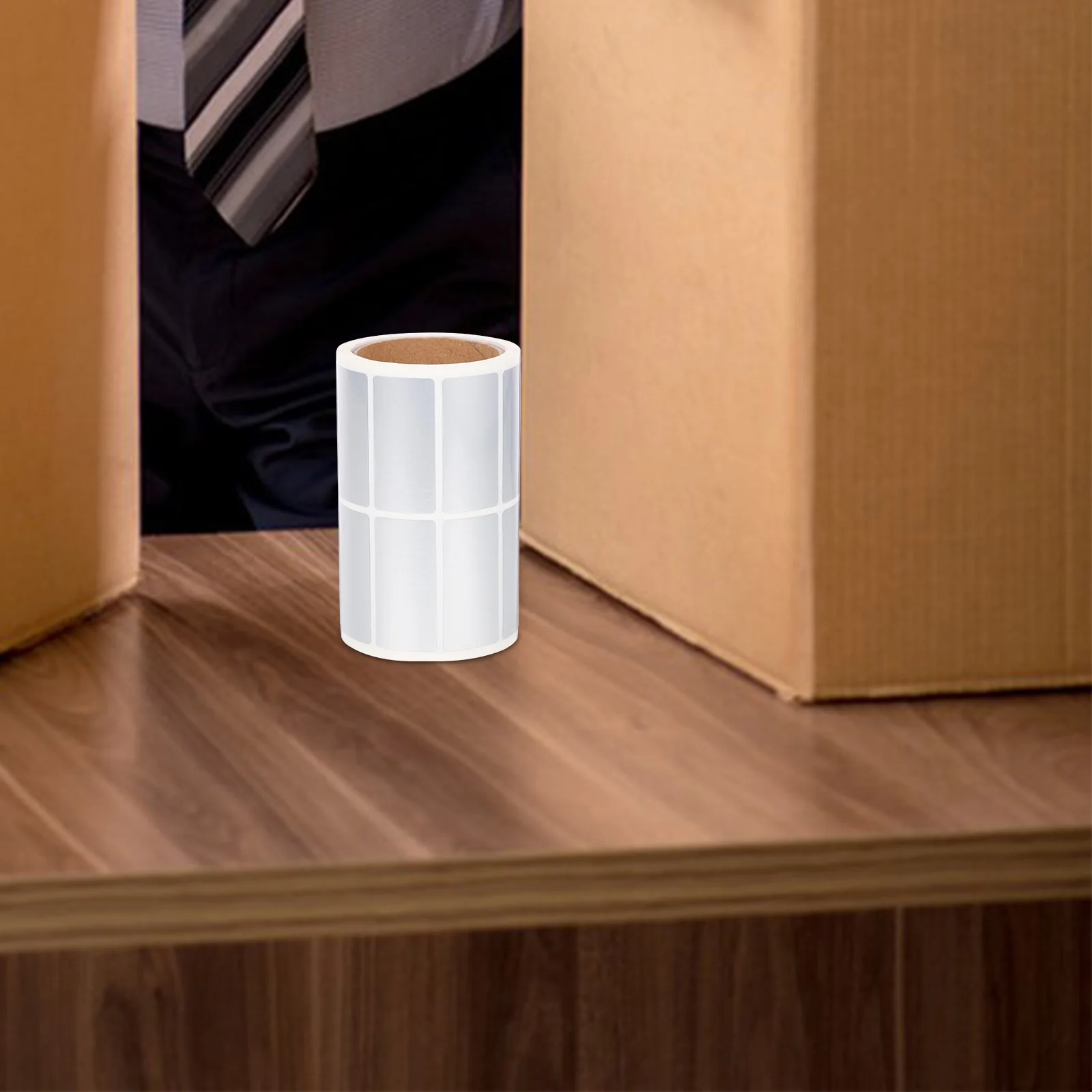 

Silver Matte Labels 38x18mm Barcode Sticker for Printer Shipping Tags Bottle Name Price Label Reusable Folder