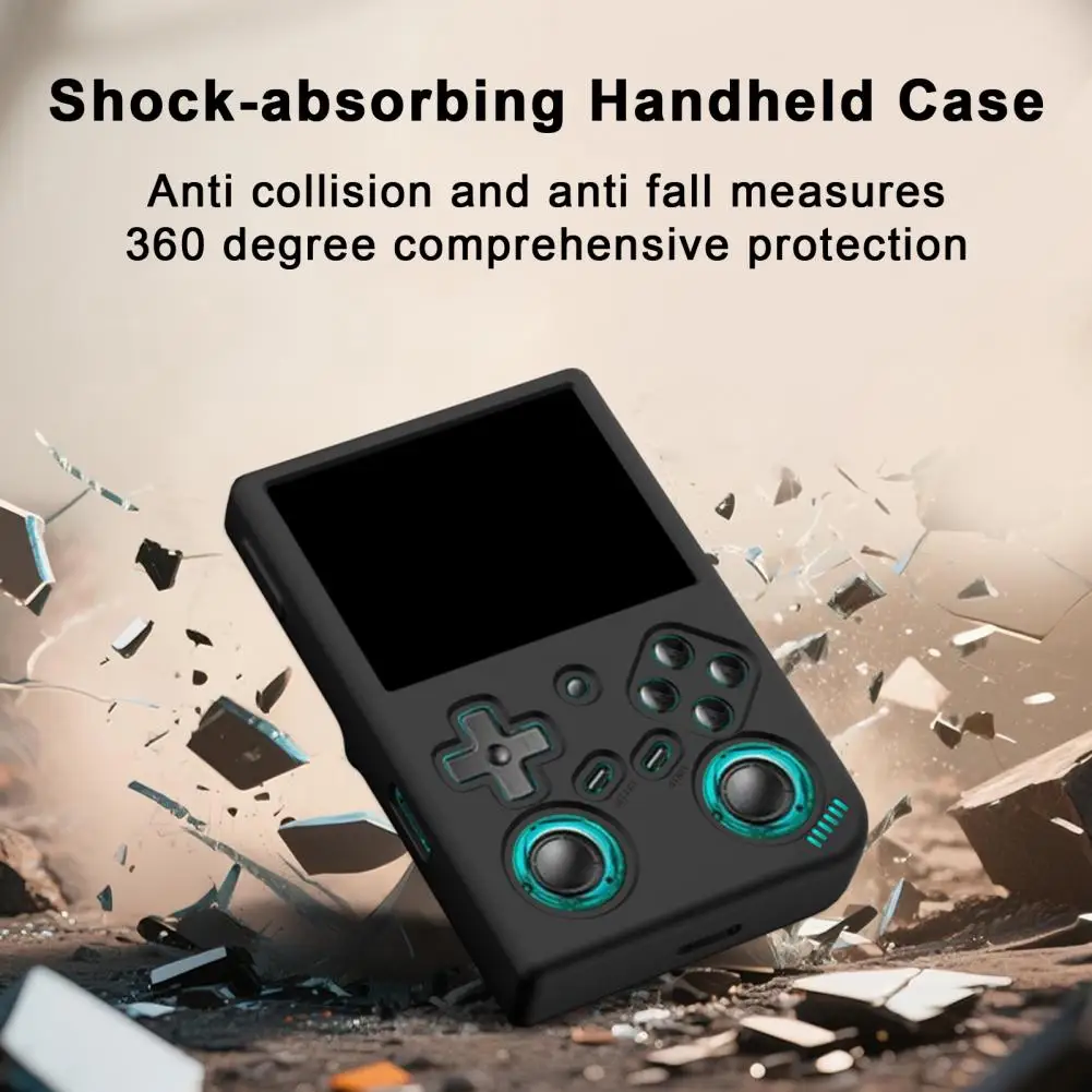 Game Machine Protective Cover Protective Silicone Case for Anbernic Rg 35xx Pro Shockproof Handheld Game Console Cover Durable