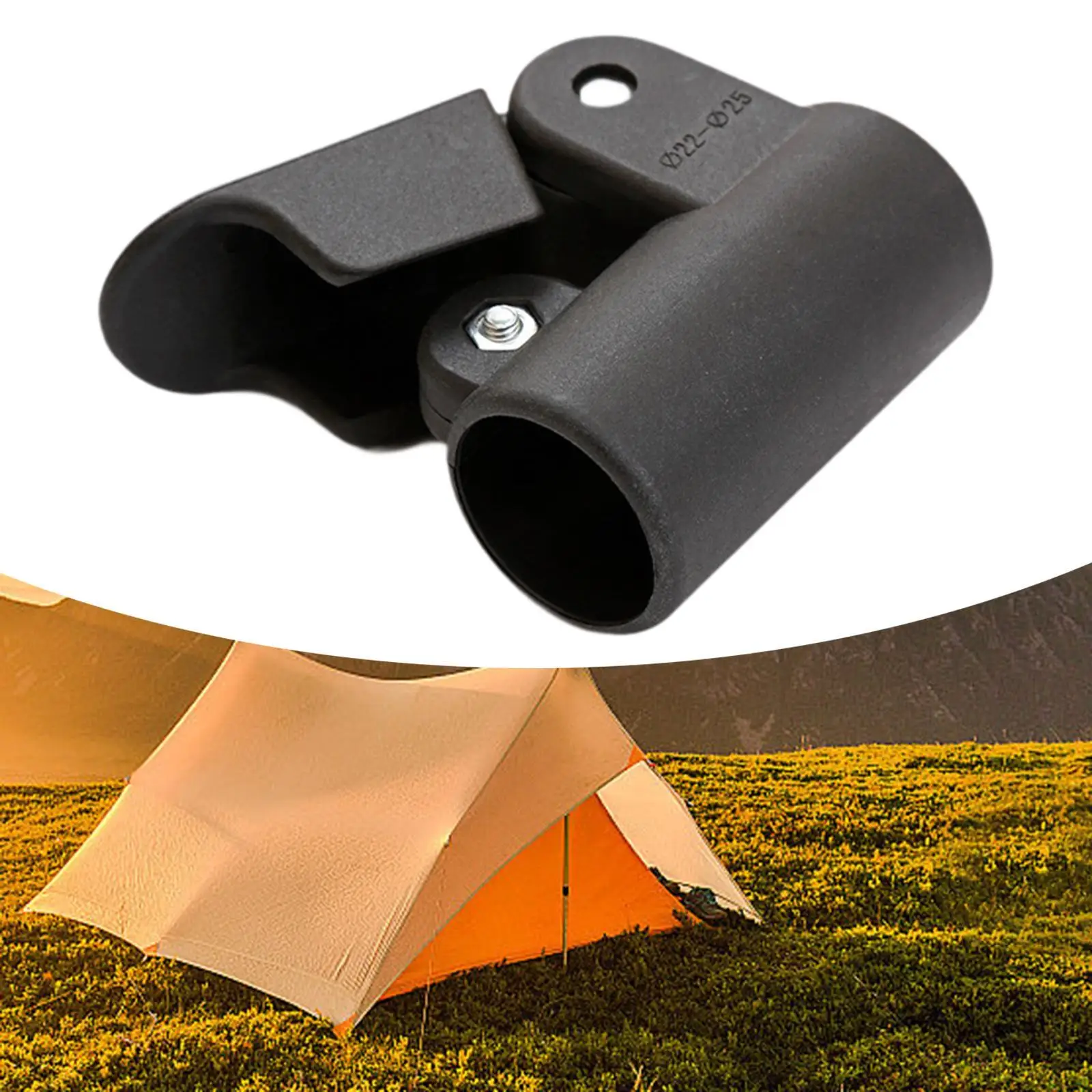 

Tarp Connecting Part Easily Install Wear Resistant Stable Support Tent Clip