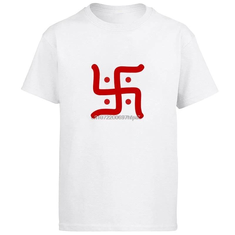 Hindu Swastika Graphic T Shirts Oversized Cotton Short Sleeve Tshirts Summer Tees Tops New Shirts And T-Shirts Mens Clothes