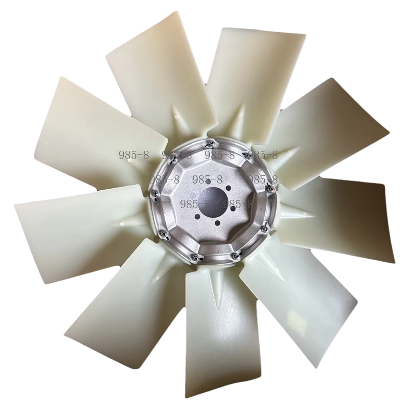 Pavers Rollers Engine Fan Blades Road Construction Machinery Replacement Parts