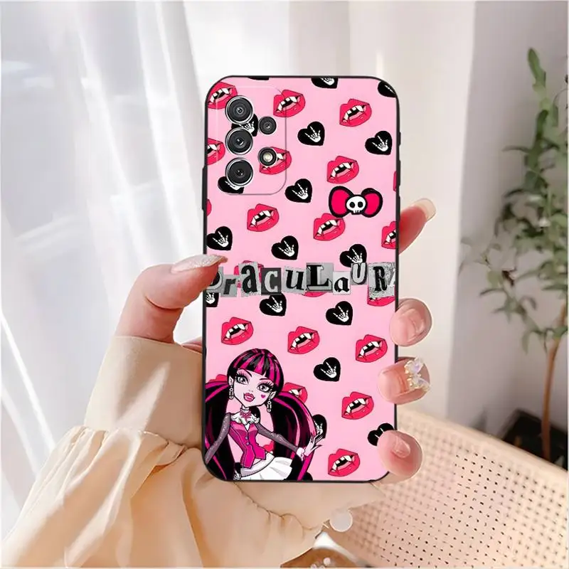 M-Monster Cartoon High Phone Case For Samsung S22 S22Ultra S30 S21 S20 S10 E Plus Ultra Lite S21Fe S9Plus Fundas Shell Cover