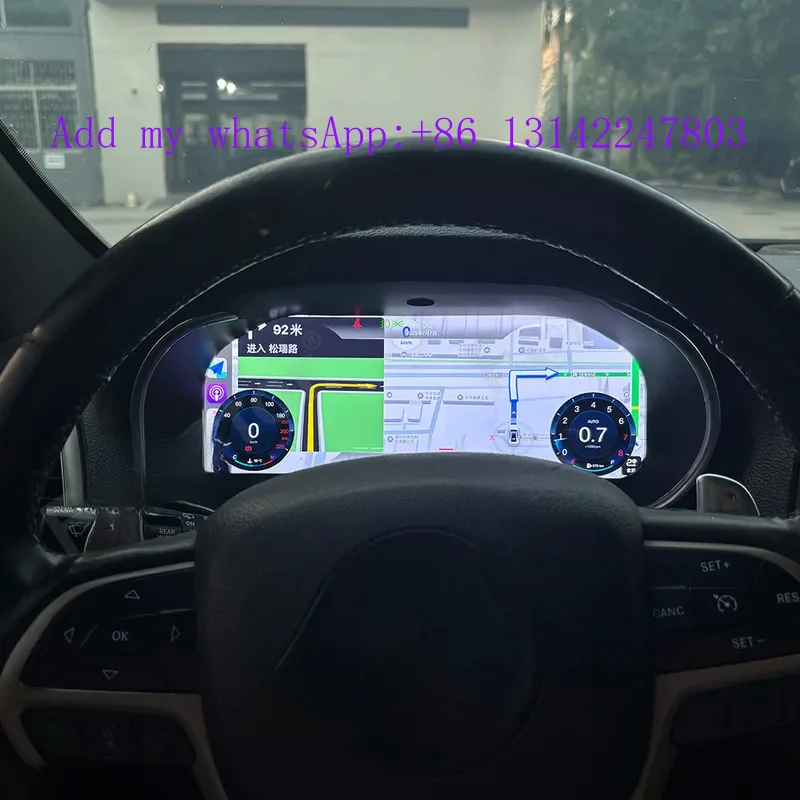 

ЖК-цифровой кластер для автомобиля 2013-2018, мультимедийный плеер, измеритель скорости, экран, панель приборной панели, Carplay