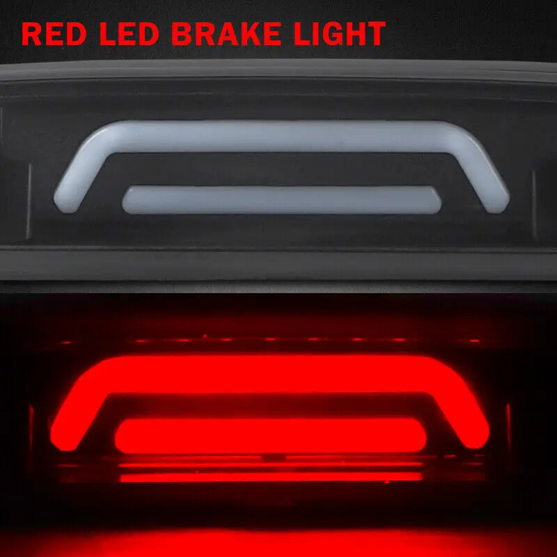 LED humo tercera tercera luz de freno trasera lámpara de carga para Toyota TACOMA 1995-2017 luces de coche luz trasera lámpara de parada trasera