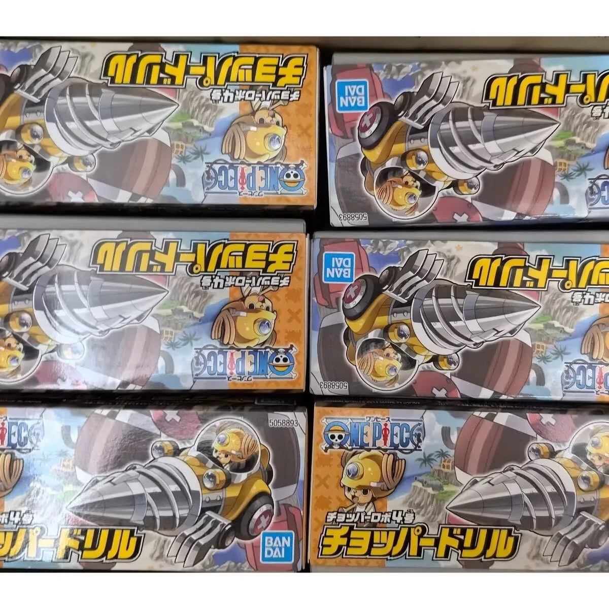 

Оригинальный конструктор BANDAI: Робот Тони Тони Чоппер, 4-я серия, аниме-фигурка для сборки, игрушка для мальчиков, подарки, украшения