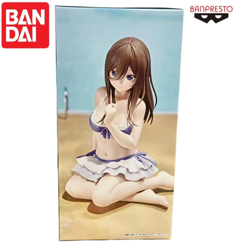 Bandai In Stock Original Banpresto Nakano Miku Model Doll Brand New Boxed Action Figure Animation Peripherals Anime Characters