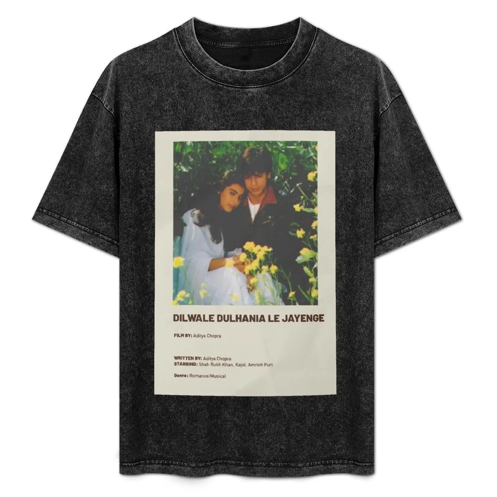 Exhilarating The Charm Of The Role Humor Dilwale Dulhania Le Jayenge - Minimalist Movie Poster Cute T-Shirt