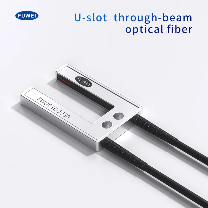 

FUWEI FWU-0530 U-Shaped Fiber Optic Sensor Terminal Machine Label Film Positioning Amplifier Induction Probe