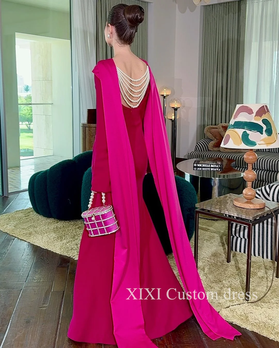 Xixi Vestidos Para Eventos Especiales Dresses For Prom Floor-Length A-Line Wedding Party Dress Formal Occasion Dresses Elegant