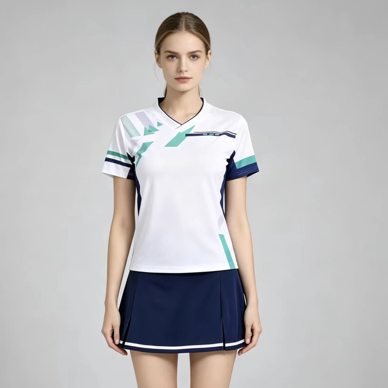 peijiku-badminton-sports-wear-quick-dry-breathable-for-men-and-women-competition-training-suit-summer-lightweight-v-neck-shor