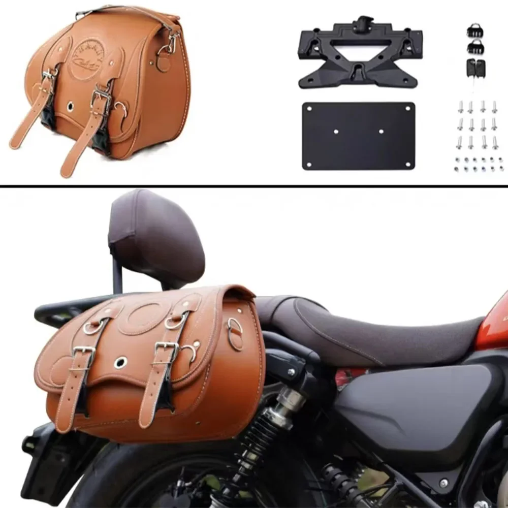 Fit Benda Chinchilla 500 Chinchilla500 500Chinchilla Motorcycle Box Rack Side Bag Luggage Rack Travel Place Waterproof Bag New