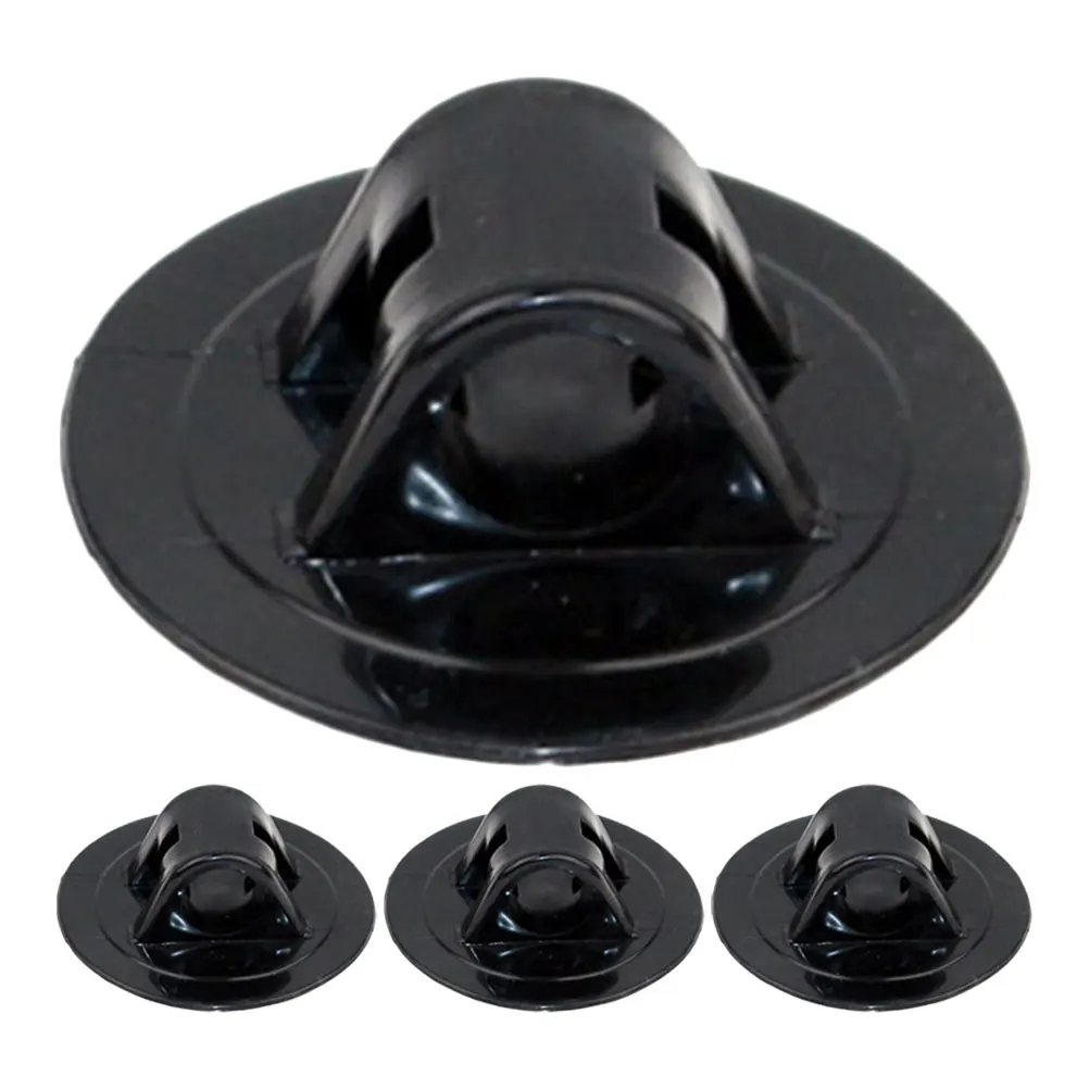 

4 PCS Kayak Motor Stand Canoe Mount for Outdoor Propeller Black Pvc Inflatable Boat Accessory