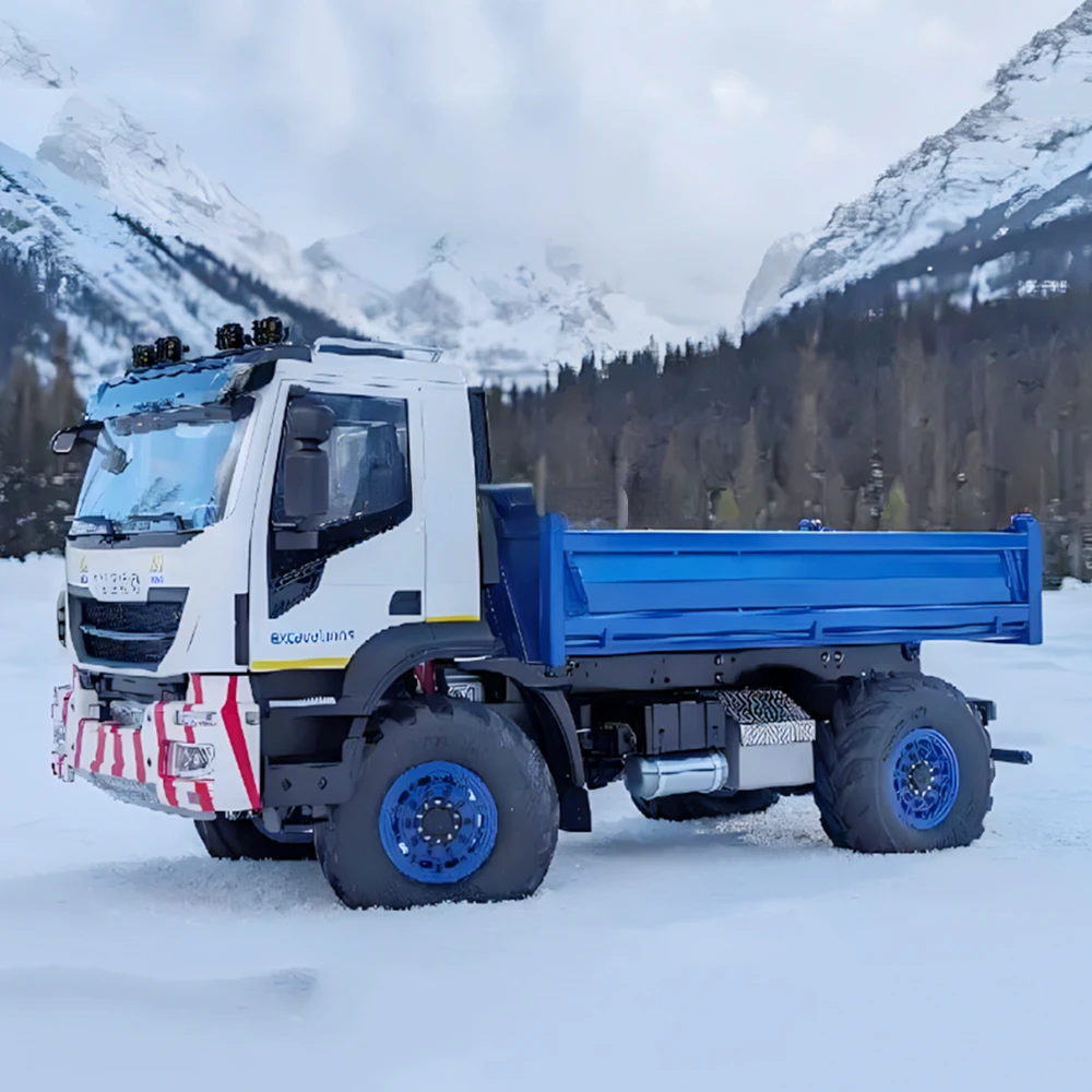 

Радиоуправляемый грузовик 1/14 4x4, гидравлический Радиоуправляемый самосвал, металлическая модель со встроенной звуковой системой, полноприводный грузовик для мальчиков, машина с дистанционным управлением, игрушка