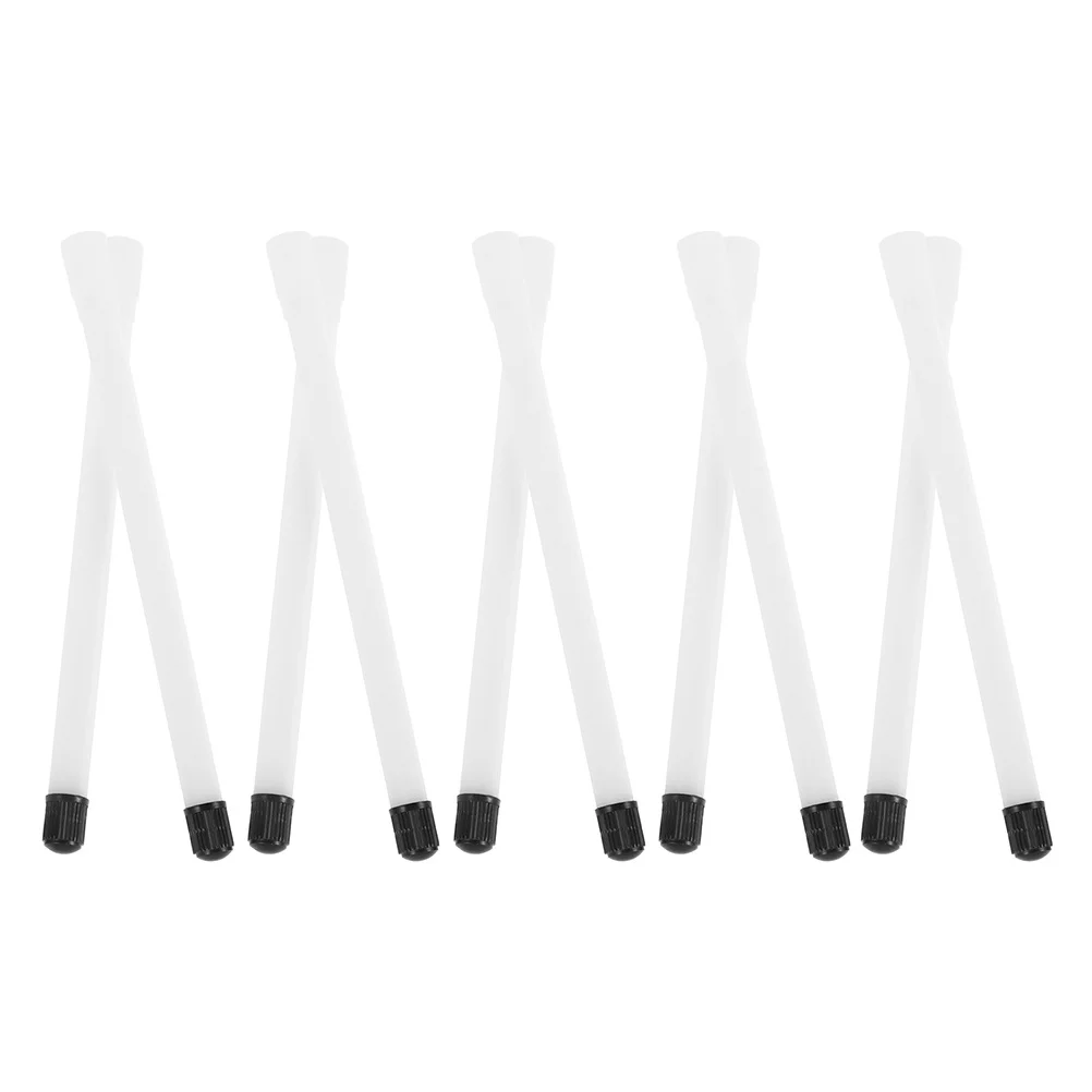 

10pcs Plastic Valve Stem Extender For Dual Tires Easy Inflation Durable Tire Valve Extension Nozzle Repair Tool