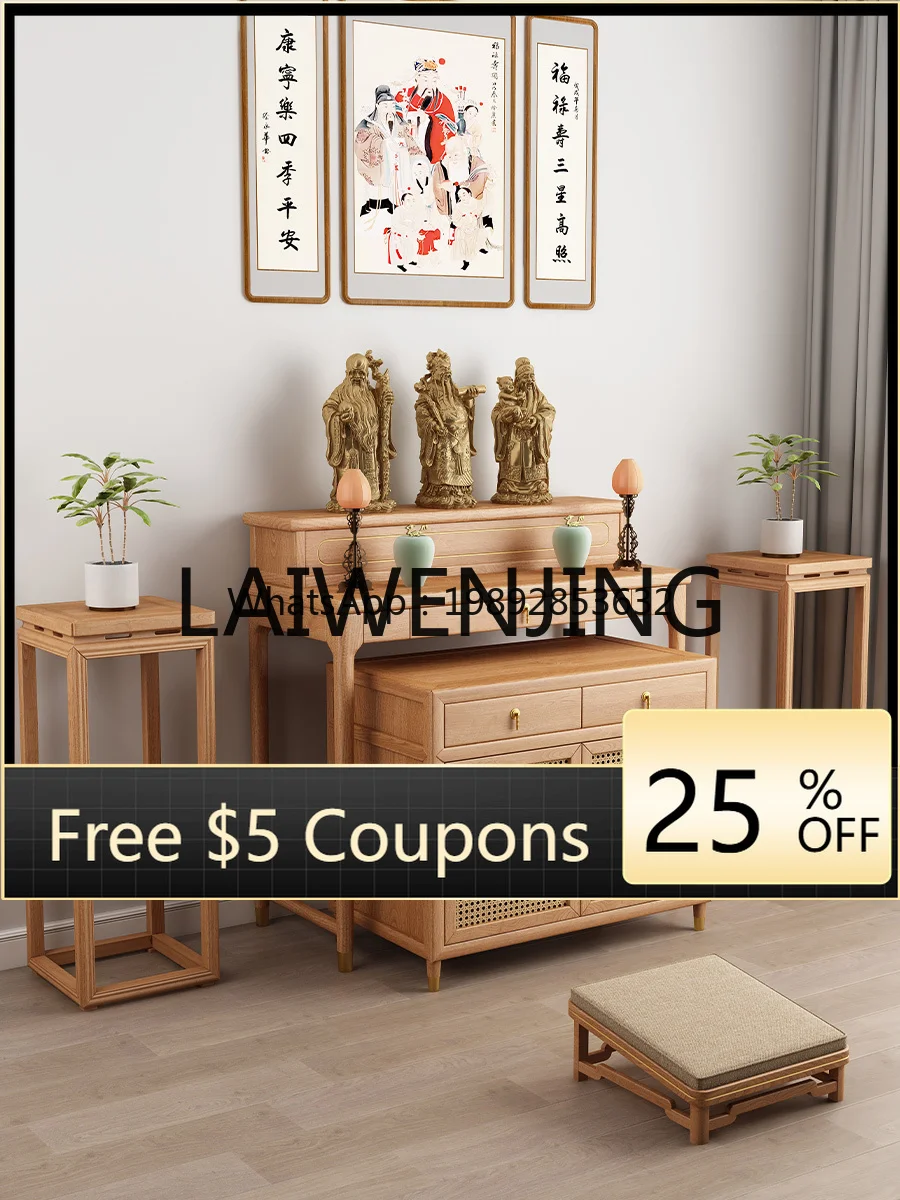 

6 Altar Incense Burner Table Guanyin Altar God Table Shrine God of Wealth Buddha Table Buddha Cabinet