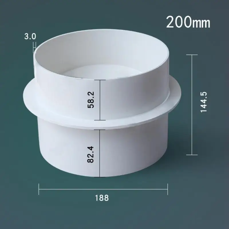 (YY) 1 قطعة 2025 مشروع مانع المثبط التهوية تحقق صمام مشروع الظهر مصراع ل مجاري المطبخ شواية التهوية المنزلية