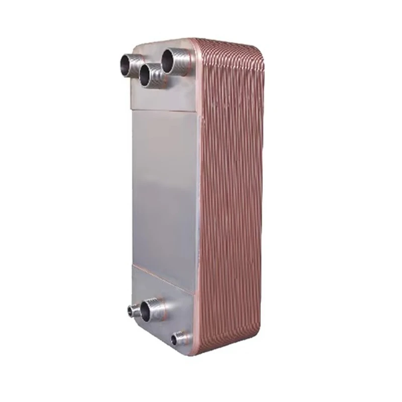 Stainless steel brazed plate heat exchanger for chiller HVAC liquid to water cooler refrigeration