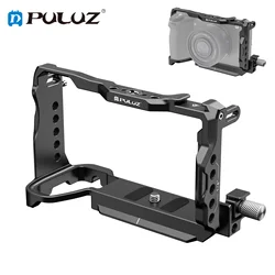 PULUZ Metal Camera Cage Stabilizer Rig For Sony A6700 ZV-E10 Alpha 7C / ILCE-7C / A7C ZV-E1 ILME-FX30 / FX3