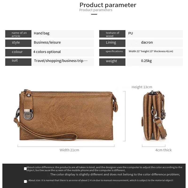 Men's Long Buckle W… - image