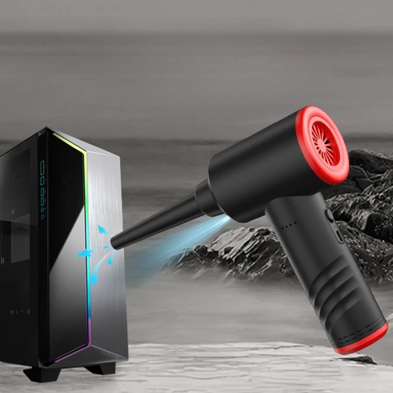 Handheld Wireless Dust Collector Car Computer Keyboard Host Camera High-power Strong Wind Dust Blower