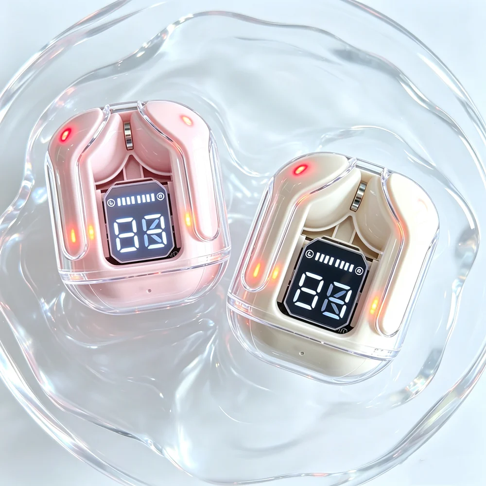 TWS Wireless Headset Bluetooth Earbuds Offer Clear Vocal Reproduction, Lightweight Frame, Simple Touch Controls for Music Tracks
