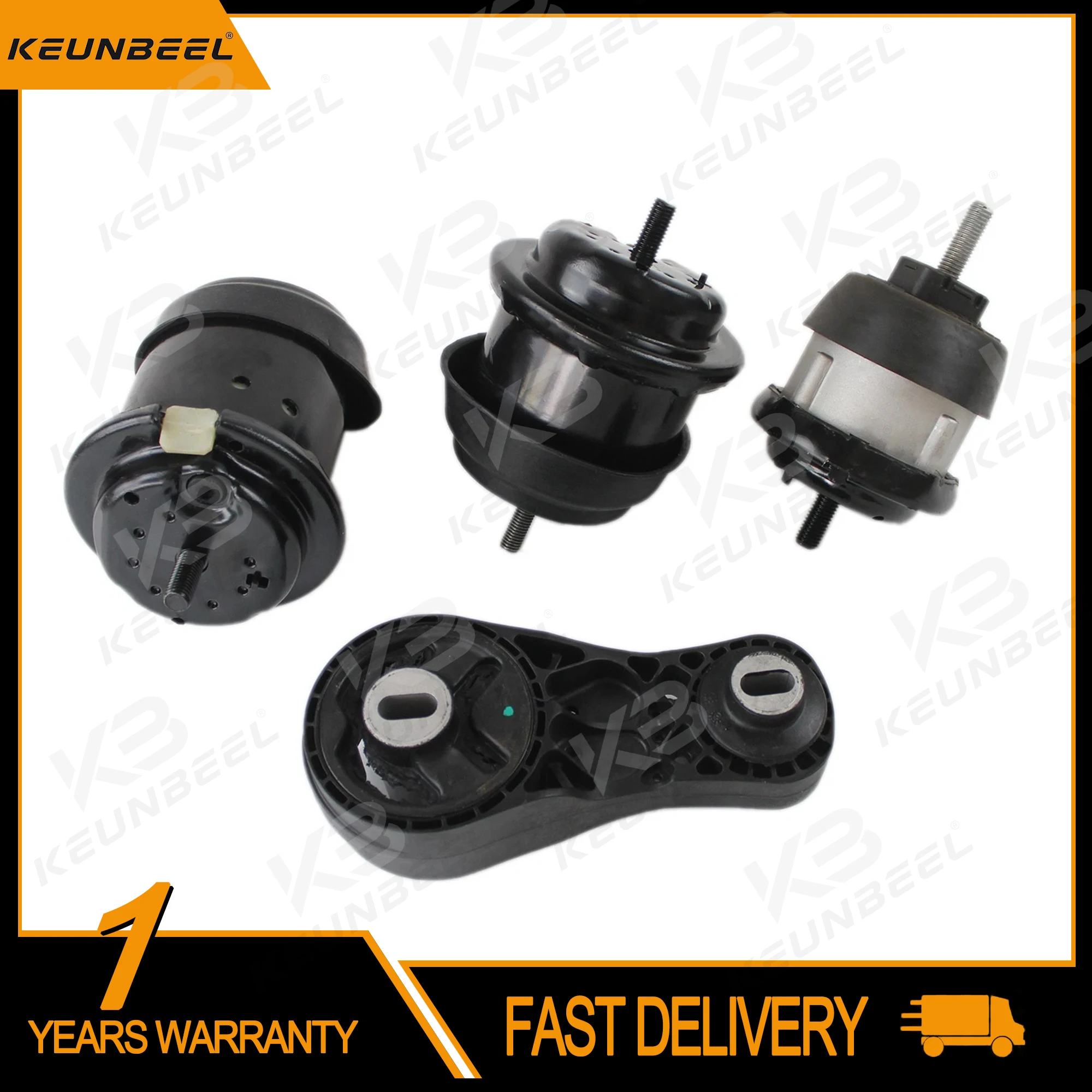 4PCS Engine Mount For Buick Enclave Chevy GM 3.6L 25840450 25840458 25840453 25857746 25857748 25857750 2585774725857749