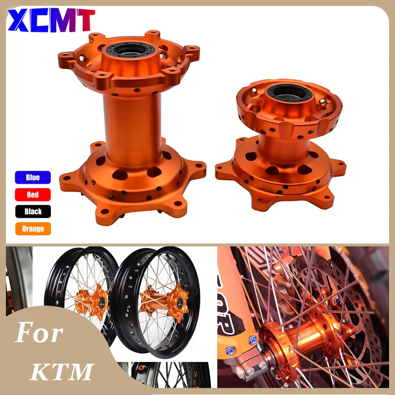 

Motorcycle Aluminum For KTM Front And Rear Wheels Hubs SX SXF XC XCF EXC EXCF XCW XCFW SMR125 250 300 350 450 500 530 2003-2023