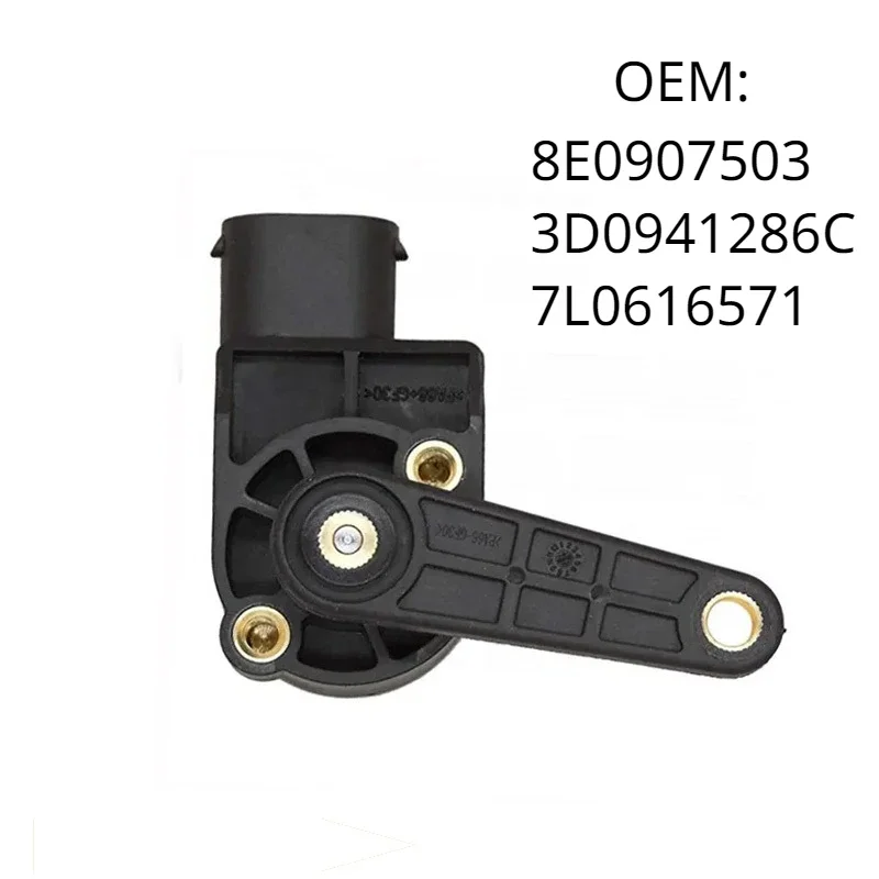 

NEW Car Headlight Level Sensor Body Height Sensor For Volkswagen Audi A4 A6 A8 8E0907503 3D0941286C 7L0616571