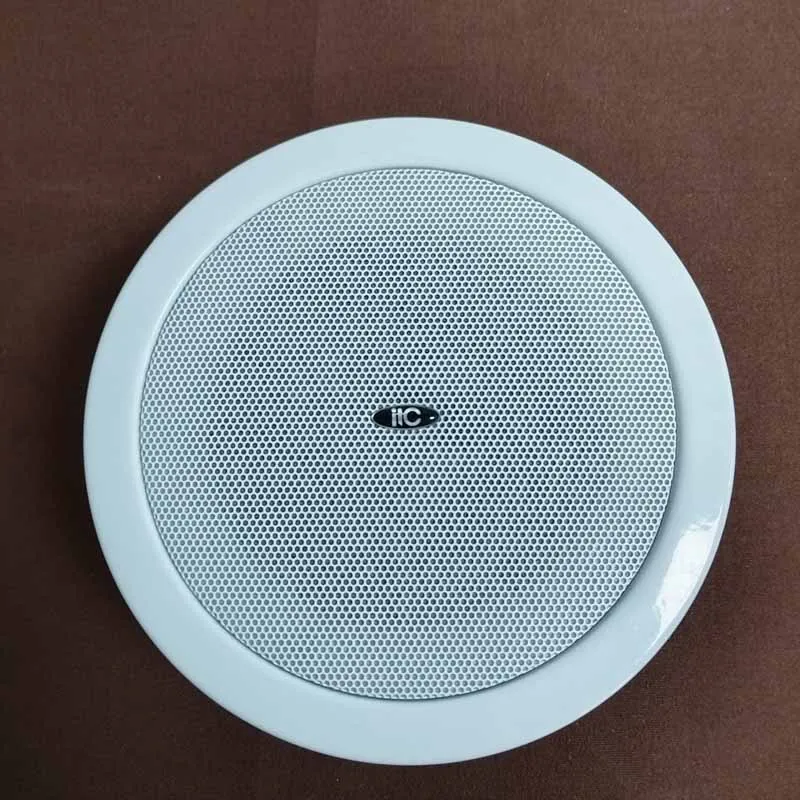 ITC LP Network Audio System & Intercom Communication System(T-7700 Series) IP TCP Network Audio System POE Ceiling Speaker