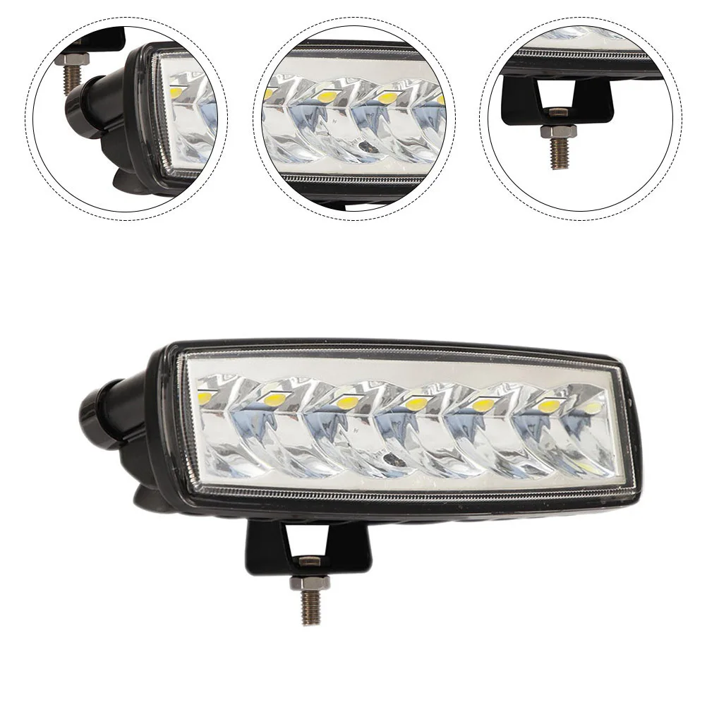 

6 Inch 30W LED Light Bar Car Work Light Waterproof Shockproof Offroad Driving Spotlight for Truck Suv Motorcycle Forklift