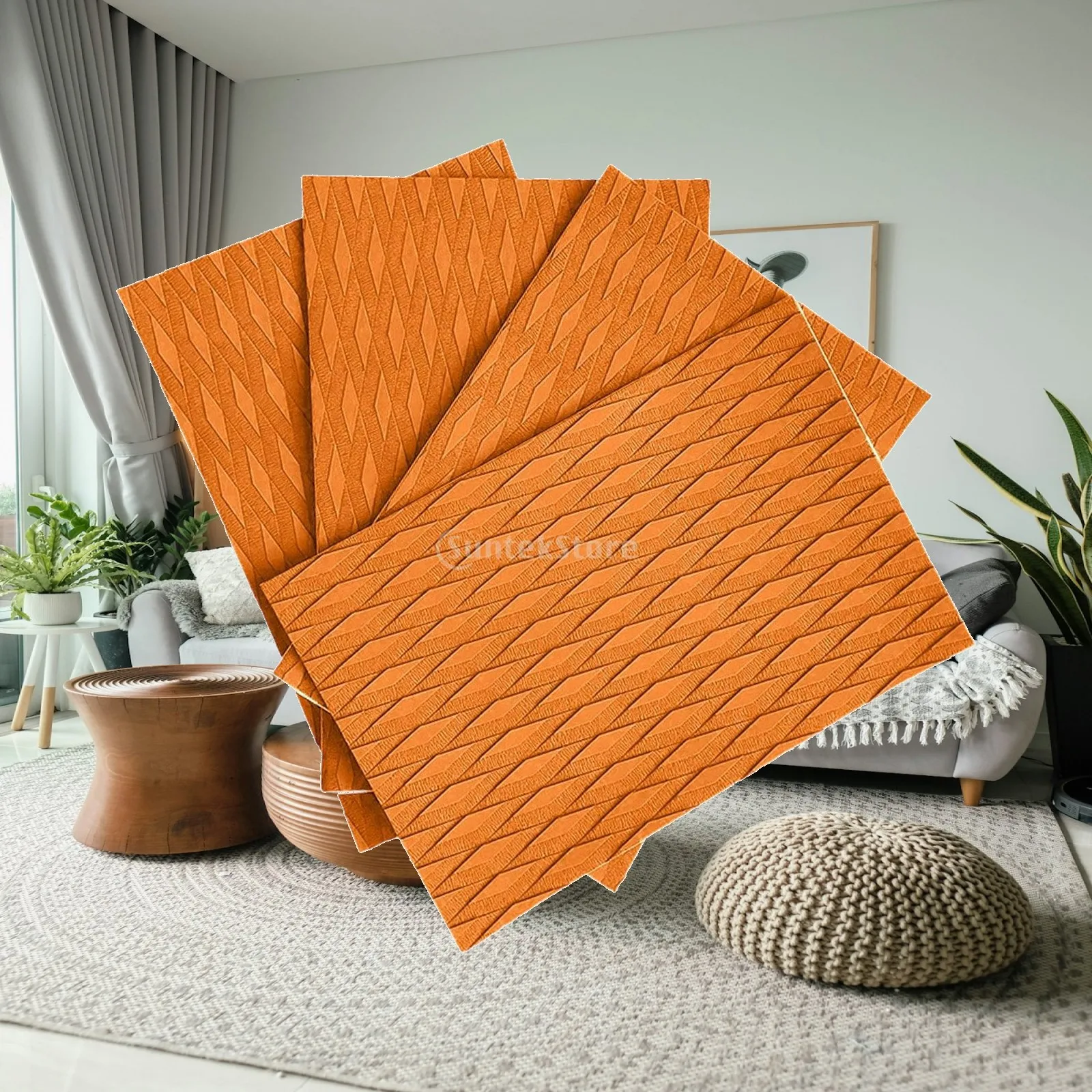 

4 Pieces Surfboard Traction Pad Boat Decking Sheet Non Slip Trimmable Sheet for Kayak for Longboard Kayak Canoe Skimboard
