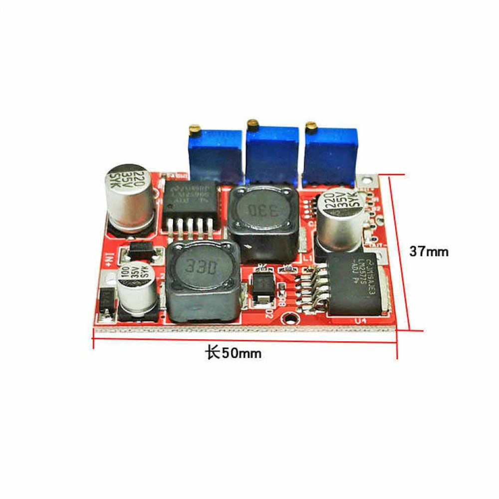 

Non-isolated Boost Buck Constant Voltage Constant Current Power Supply Module DC4-35V to DC1.25-25V Charging Power Supply Board