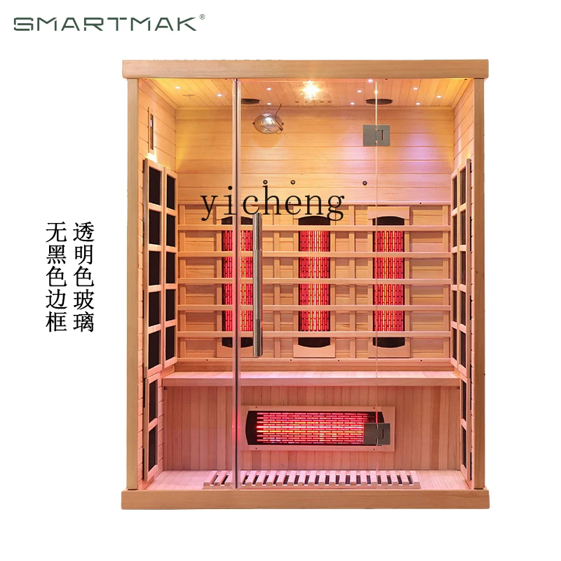 XL sauna room wet steam commercial beauty salon perspiration, light wave room sweat dry steam single household
