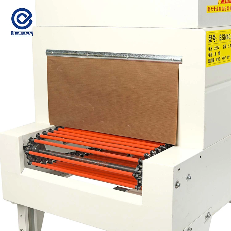 熱売 高効率 プラスチックフィルム シュリンク包装機 熱収縮トンネル