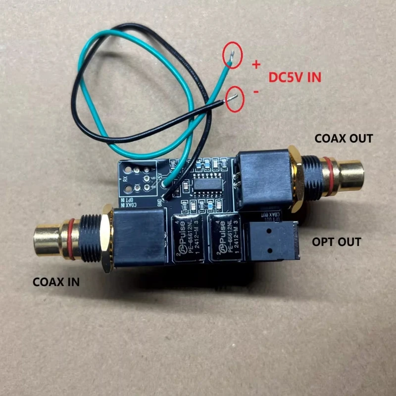 Coaxial Fiber Optic Conversion Board